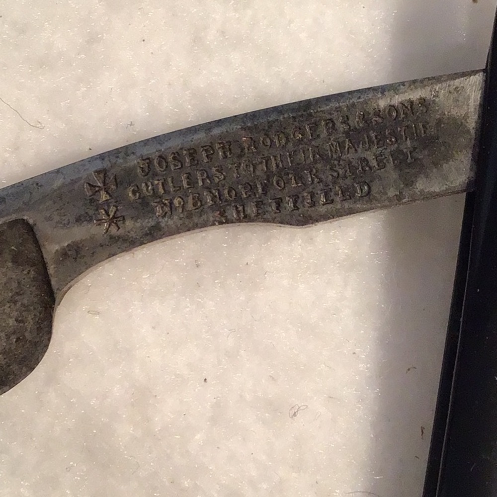 Joseph Rodger’s Antique straight edge razor - Picture 2 of 4